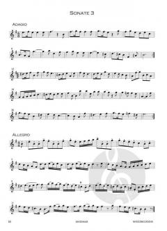12 Sonaten op. 2 - Band 1 (Sonaten 1-3) von Benedetto Marcello 