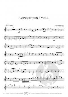 Concerto in e-Moll op. 35 von Oskar Rieding 