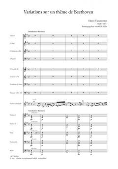 Variationen über die Romanze G-Dur von Beethoven von Henri Vieuxtemps 