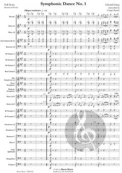 Symphonic Dance No. 1 von Edvard Grieg 