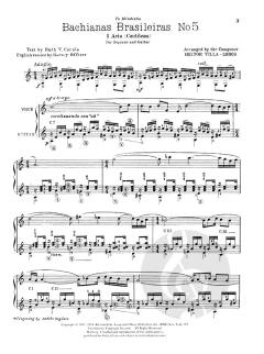 Bachianas Brasileirias No. 5 von Hector Villa-Lobos 