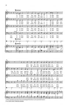 E La Don Don Verges Maria A Cappella Three Spanish Christmas Carols 