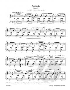 Arabeske op. 18 - Blumenstück op. 19 von Robert Schumann (Download) 