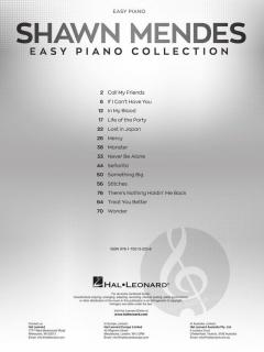 Shawn Mendes: Easy Piano Collection 