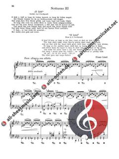 Consolations & Liebestraume For Piano von Franz Liszt 