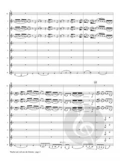 Wachet auf, ruft uns die Stimme von Johann Sebastian Bach 