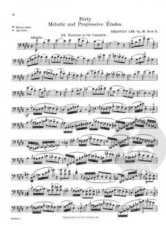 40 Melodic And Progressive Etudes Op. 31 Book 2 von Sebastian Lee 