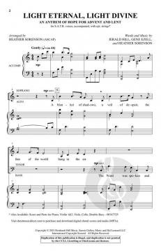 Light Eternal, Light Divine von Heather Sorenson (Download) 