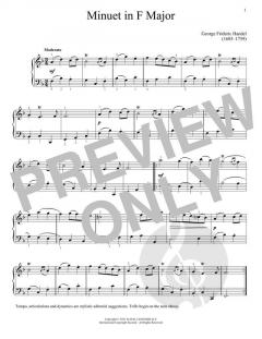 Minuet von Georg Friedrich Händel (Download) 