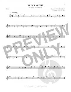 Be Our Guest von Alan Menken (Download) 