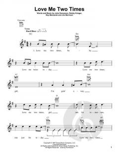 Love Me Two Times von Ray Manzarek (Download) 