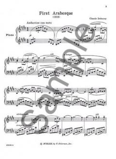 Selected Works For The Piano Original Score von Claude Debussy 