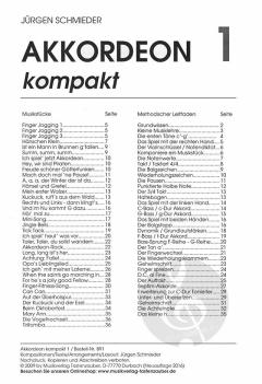 Akkordeon kompakt Band 1 von Jürgen Schmieder im Alle Noten Shop kaufen