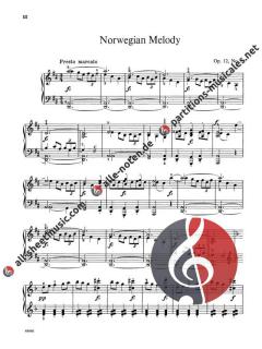 Lyric Pieces Op.12 Op.38 Piano von Edvard Grieg 