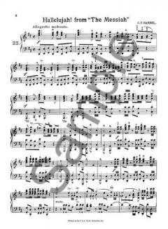 Hallelujah From Messiah Piano Solo von Georg Friedrich Händel 