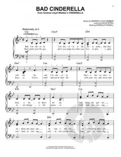Bad Cinderella von Andrew Lloyd Webber (Download) 