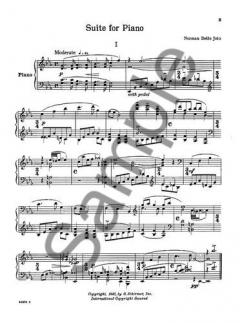 Suite For Piano von Norman Dello Joio 