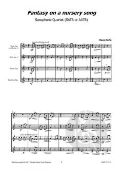Fantasy on a Nursery Song von Hans Aerts 