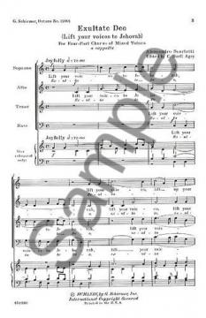 Exultate Deo (Alessandro Scarlatti) 