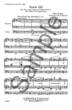 Psalm 150 Organ (Cesar Franck) 