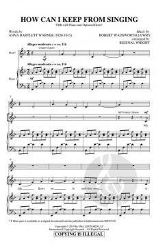How Can I Keep from Singing von Robert Lowry (Download) 