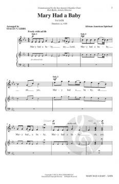 Mary Had a Baby (Download) 