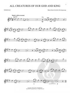 Peaceful Hymns for Tenor Sax 