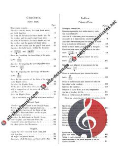 Elementary Instruction Book For The Pianoforte von Ferdinand Beyer 
