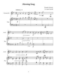 American Song Collection for Clarinet and Piano von Iris ter Schiphorst 