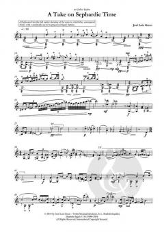 A Take On Sephardic Time von José Luis Greco 