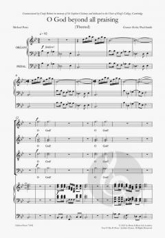 O God Beyond All Praising von Voces 8 