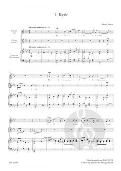 Messe basse N 163 von Gabriel Fauré (Download) 
