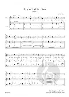 Il est né le divin enfant N 107a von Gabriel Fauré (Download) 