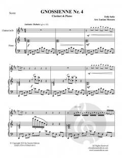 Gnossienne no. 4 von Erik Satie 