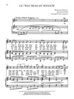 The Songs Of John Jacob Niles von John Jacob Niles 
