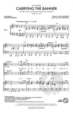 Carrying The Banner von Alan Menken (Download) 