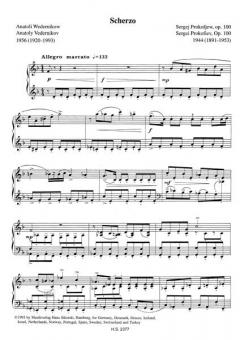 Scherzo from Symphony No. 5 von Sergei Sergejewitsch Prokofjew für Klavier im Alle Noten Shop kaufen