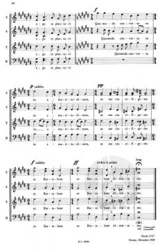 Quatre Motets Pour Un Temps De Penitence Satb (Francis Poulenc) 