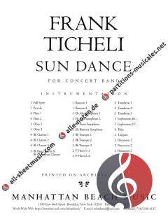 Sun Dance von Frank Ticheli 