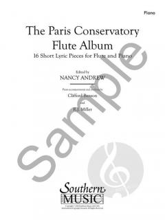 Paris Conservatory Flute Album von Nancy Andrew 