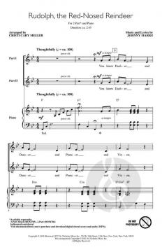 Rudolph, the Red-Nosed Reindeer von Johnny Marks (Download) 