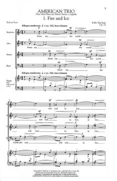 American Trio (Kirke Mechem) 