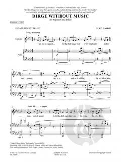 Dirge Without Music von Stacey Garrop 