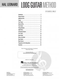Hal Leonard Loog Guitar Method von Dave Mills 