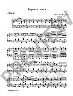 Perpetuum mobile op. 257 von Johann Strauss (Sohn) 