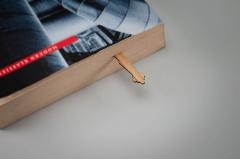 Lesezeichen Double Bass Eiche 