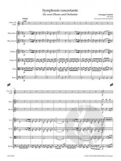 Sinfonia concertante B-Dur (Partitur) 