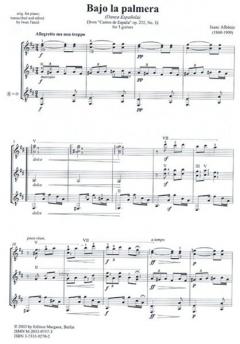 Bajo la palmera von Isaac Albeniz 