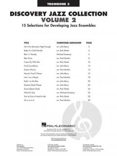 Discovery Jazz Collection 2 - Trombone 3 