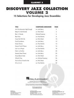 Discovery Jazz Collection 2 - Clarinet 2 